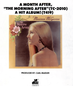 Maureen McGovern - The Morning After, 1973.png