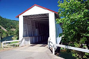 Milo Covered Bridge (Douglas County, Oregon scenic images) (douDA0022)
