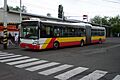 Pardubice, Vozovna Dukla, Irisbus Citybus (kloubový, Hradec Králové).JPG