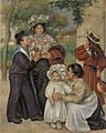 Pierre-Auguste Renoir - The Artist's Family (La Famille de l'artiste) - BF819 - Barnes Foundation