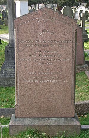 R.D.Blackmore grave