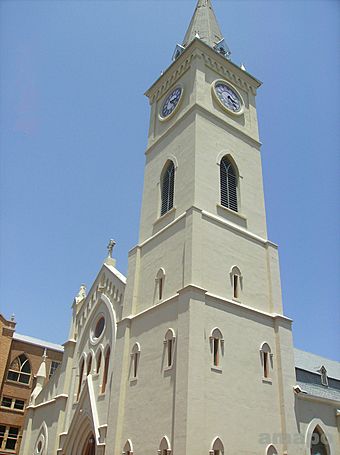 San Agustin Cathedral Tower.JPG