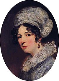 Sarah Spencer (1787-1870), wife of William, 3rd Baron Lyttelton by John Jackson (1778-1831) cropped.jpg