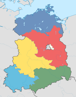 States in German Democratic Republic 1949 - 1952 colored 02