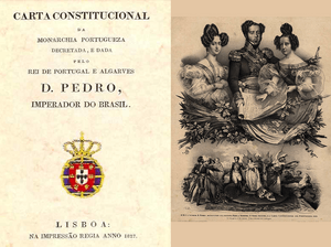 A Carta Constitucional e a família real