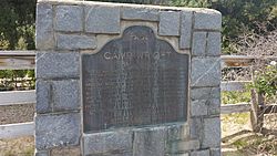 Camp Wright Historical Marker