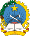 Emblem of the People's Republic of Angola (1975-1992)