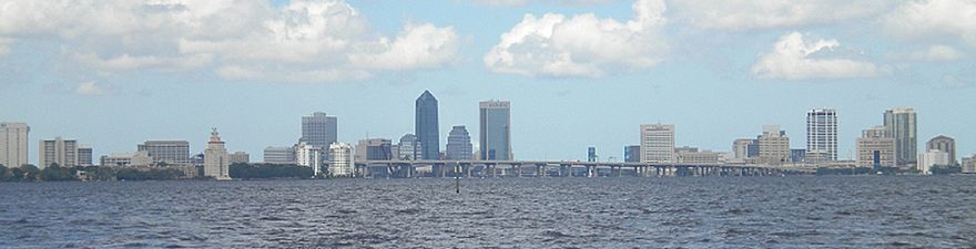 Panorama of Jacksonville, Florida