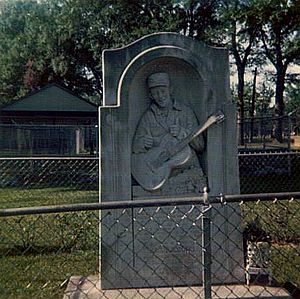 Jimmie Rodgers memorial in Highland Park Meridian, MS