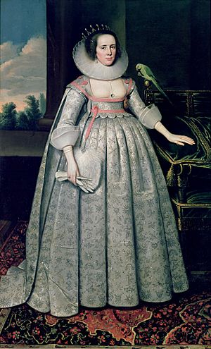 Katherine Knyvett, Countess of Suffolk (1564–1638) by Paul van Somer