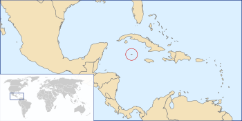 Location of the Cayman Islands