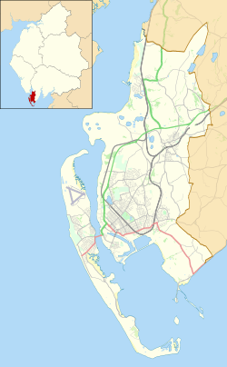 Dova Haw is located in the Borough of Barrow-in-Furness