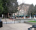 Old Courthouse Square in Downtown Santa Rosa