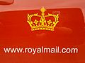 Royal Mail vehicle logo (Crown of Scotland)