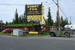 Tok Alaska Burnt Paw