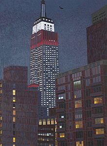 Yvonne Jacquette, Empire State Building II, 2009.jpg