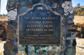 California Historical Landmark 722--Marsh Memorial