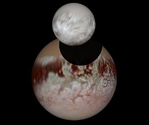 Charon Eclipses Pluto on 25 February 1989