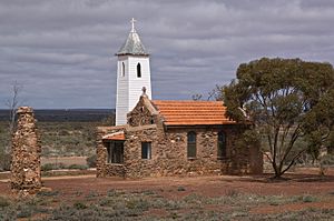 Convent of St Hyacinth,Yalgoo, Mgr Hawes 1922 side view