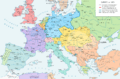 Europe 1871 map en