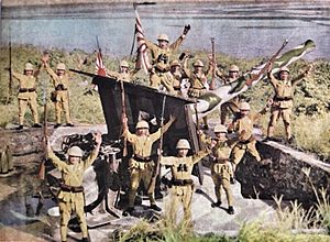 Japanese Marines in Christmas Island 1942