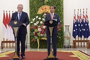 Kunjungan Perdana Menteri Australia Scott Morrison ke Indonesia (43682153774)