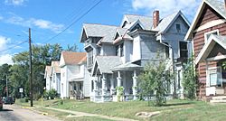 Victorian homes on Ohio State Route 800