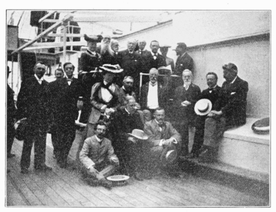 PSM V68 D015 British association members of the voyage