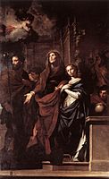 Pietro Novelli - Marriage of the Virgin - WGA16597