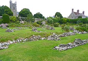 Ruins of Shaftesbury Abbey (geograph 3605823)