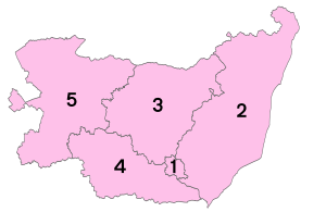 Suffolk numbered districts