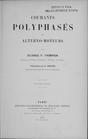 Thompson, Silvanus P. – Polyphase electric currents and alternate-current motors, 1901 – BEIC 6575273