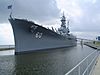USS Alabama at permanent berth