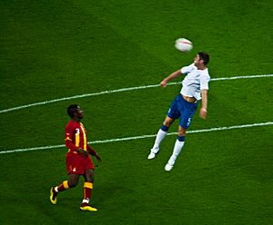 Asamoah Gyan & Gary Cahill (Ghana vs. England)