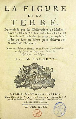 Bouguer, Pierre – Figure de la terre, 1749 – BEIC 8718121