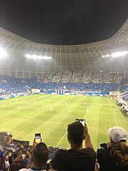 Choreography in the Stadionul Ion Oblemenco