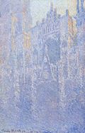 Claude Monet - Rouen Cathedral, Facade (Morning effect)