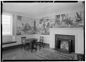 FRONT PARLOR - Pierce Homestead, State Route 31, Hillsboro, Hillsborough County, NH HABS NH,6-HILL.V,2-5