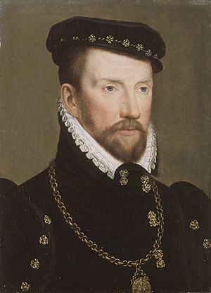 Portrait by François Clouet, between 1565 and 1570