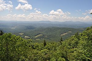 Grayson Highlands is a park with beautiful views of the Blue Ridge Mountains. (28393123321)