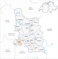 Karte Gemeinde Wohlenschwil 2007