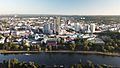 Offenbach am main from drone