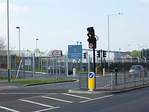RAF Northolt station entrance