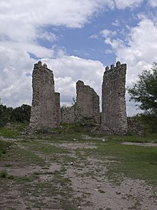 Ruins of the old cathedral, Tula de Allende