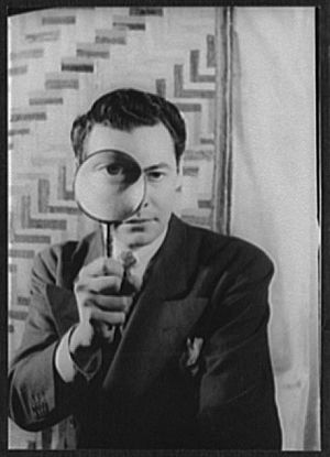 Saul Mauriber, after a photograph of Salvador Dali by Halsman, 1944