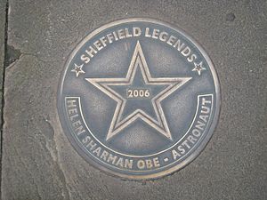 Sheffield Legends Helen Sharman