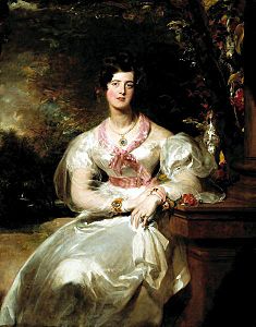 Thomas Lawrence - Portrait of the Honorable Mrs. Seymour Bathurst