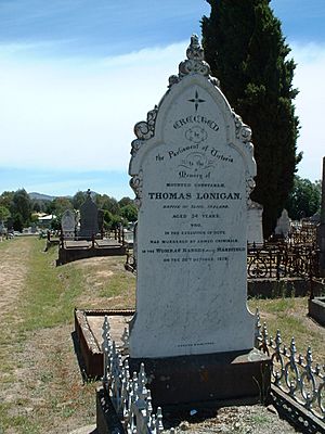 Thomas Lonigan grave Mansfield