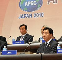 Yoshihiko Noda copped 1 APEC Japan 2010 Finance Ministers Meeting member 20101106