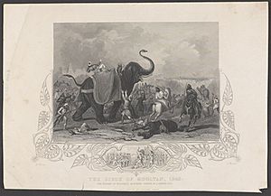 'The Siege of Mooltan', 1849